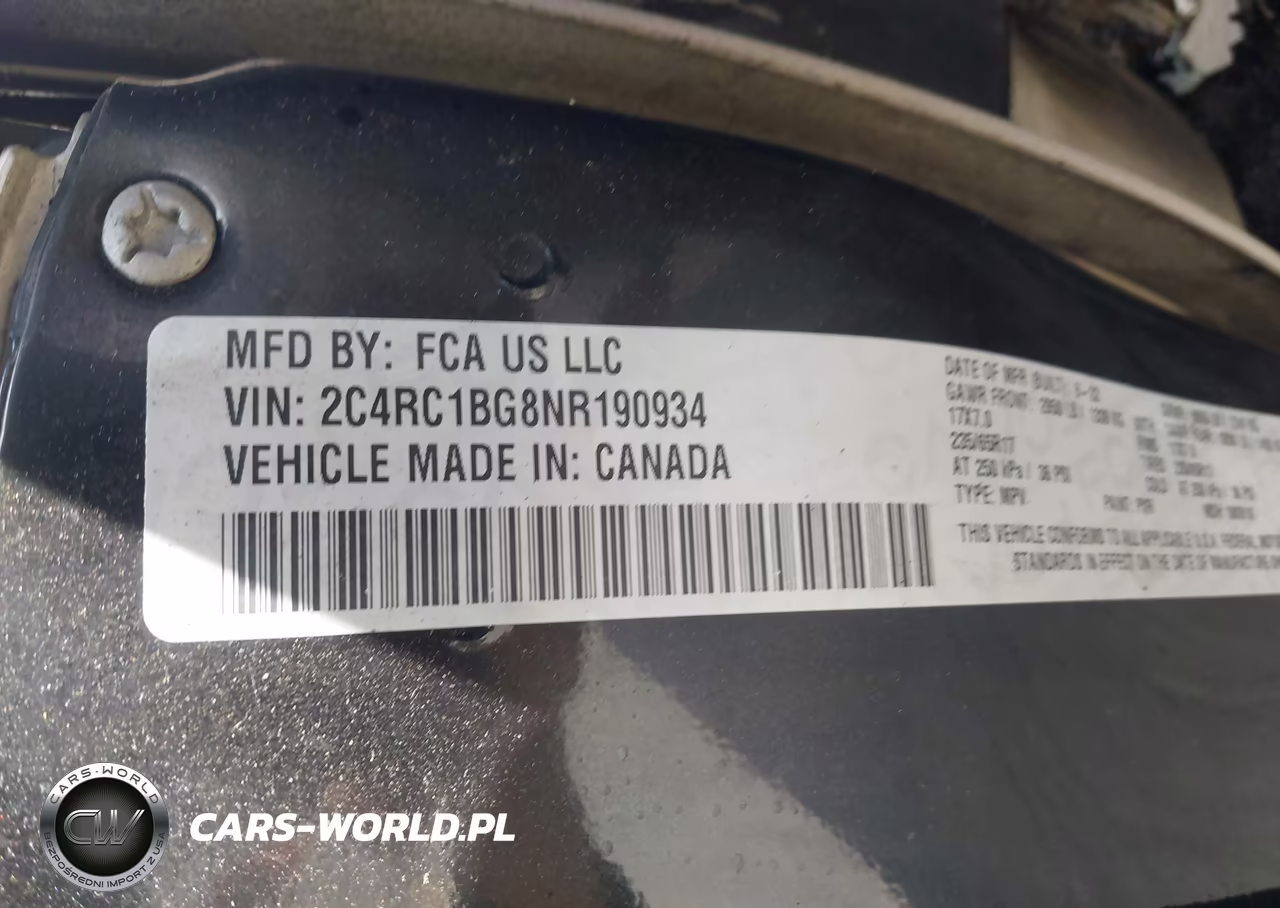 2022 Chrysler Pacifica Touring L VIN:2C4RC1BG8NR190934 - 9