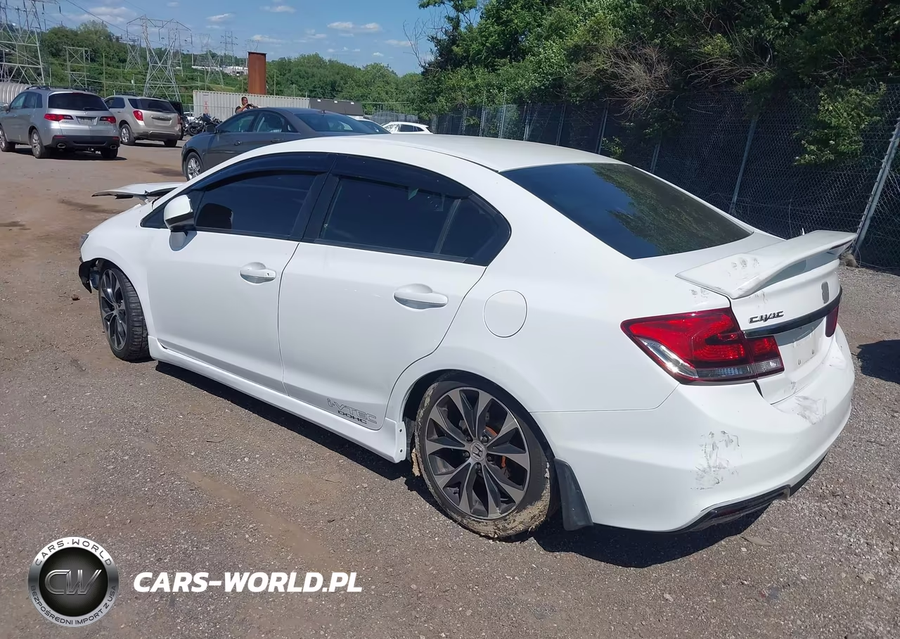 2013 Honda Civic Si VIN:2HGFB6E58DH708320 - 3
