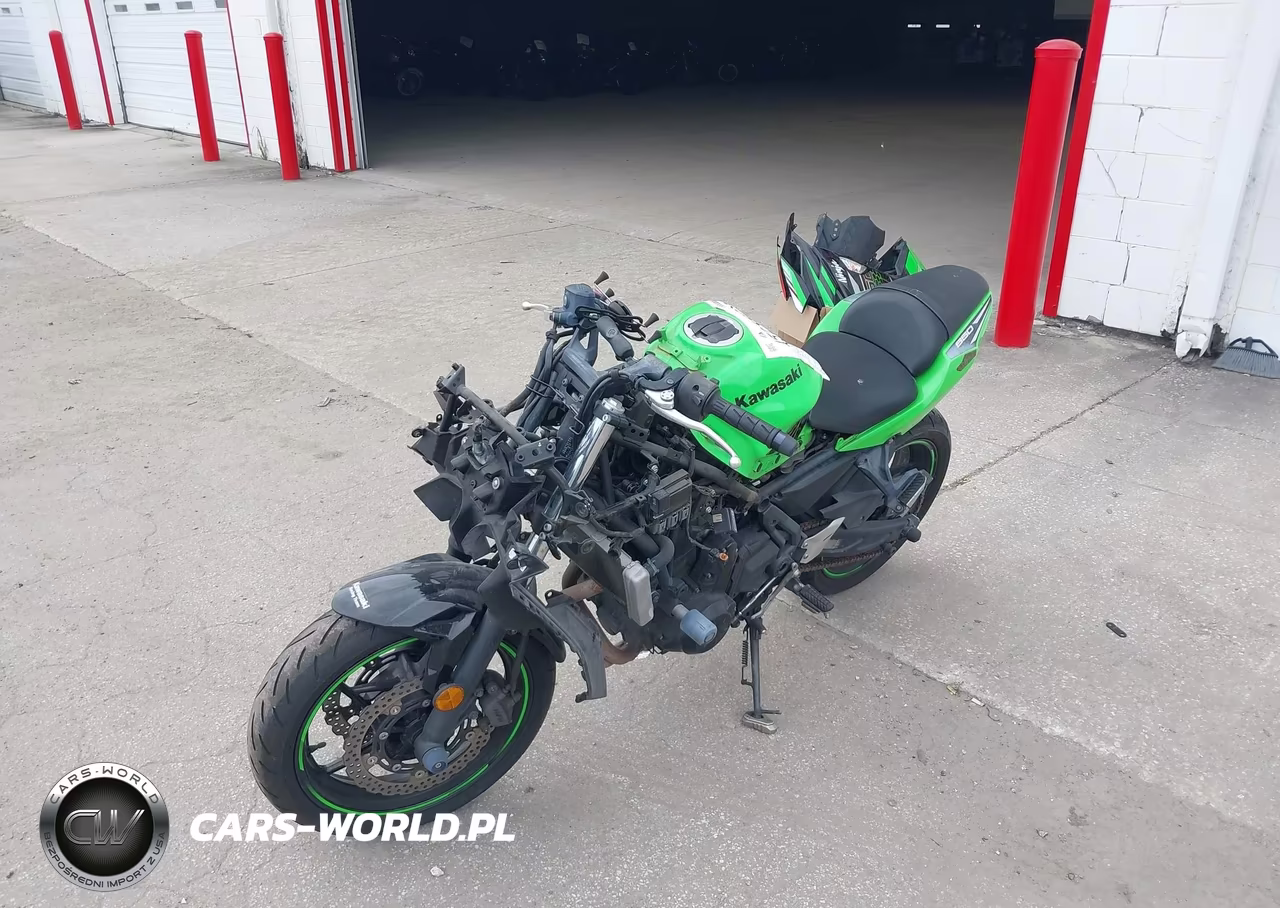 2020 Kawasaki Ex650 N VIN:ML5EXEN1XLDA19696 - 2