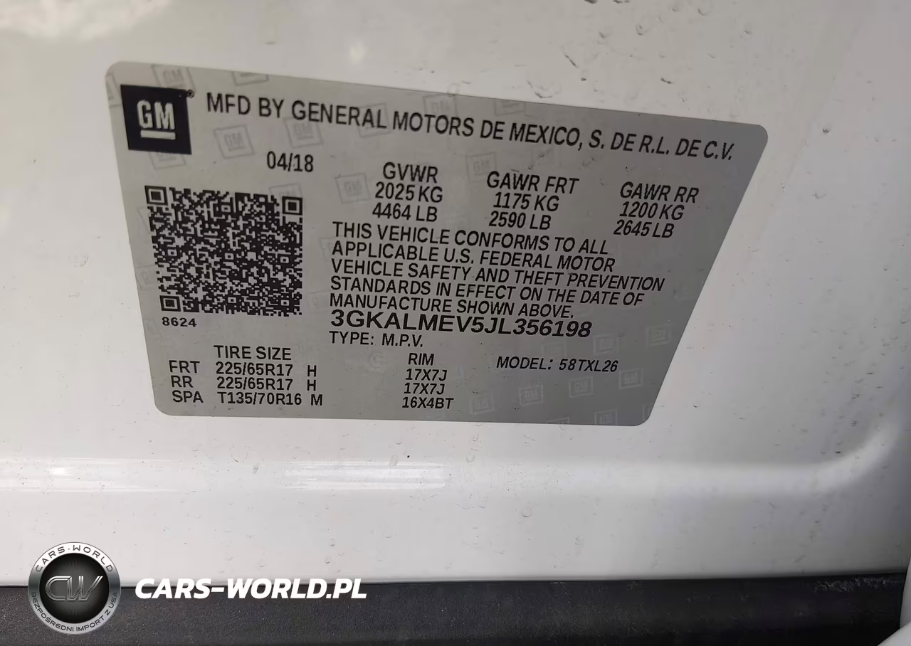 2018 GMC Terrain Sle VIN:3GKALMEV5JL356198 - 9