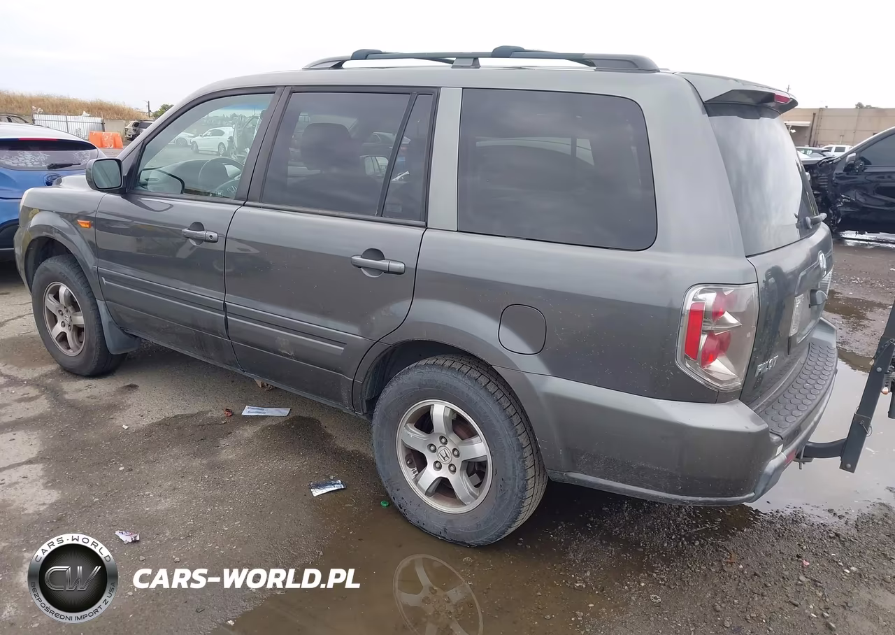 2007 Honda Pilot Ex-L VIN:2HKYF187X7H534533 - 3