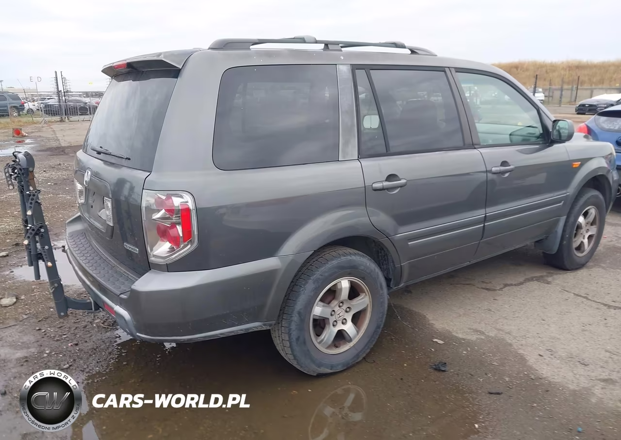2007 Honda Pilot Ex-L VIN:2HKYF187X7H534533 - 4