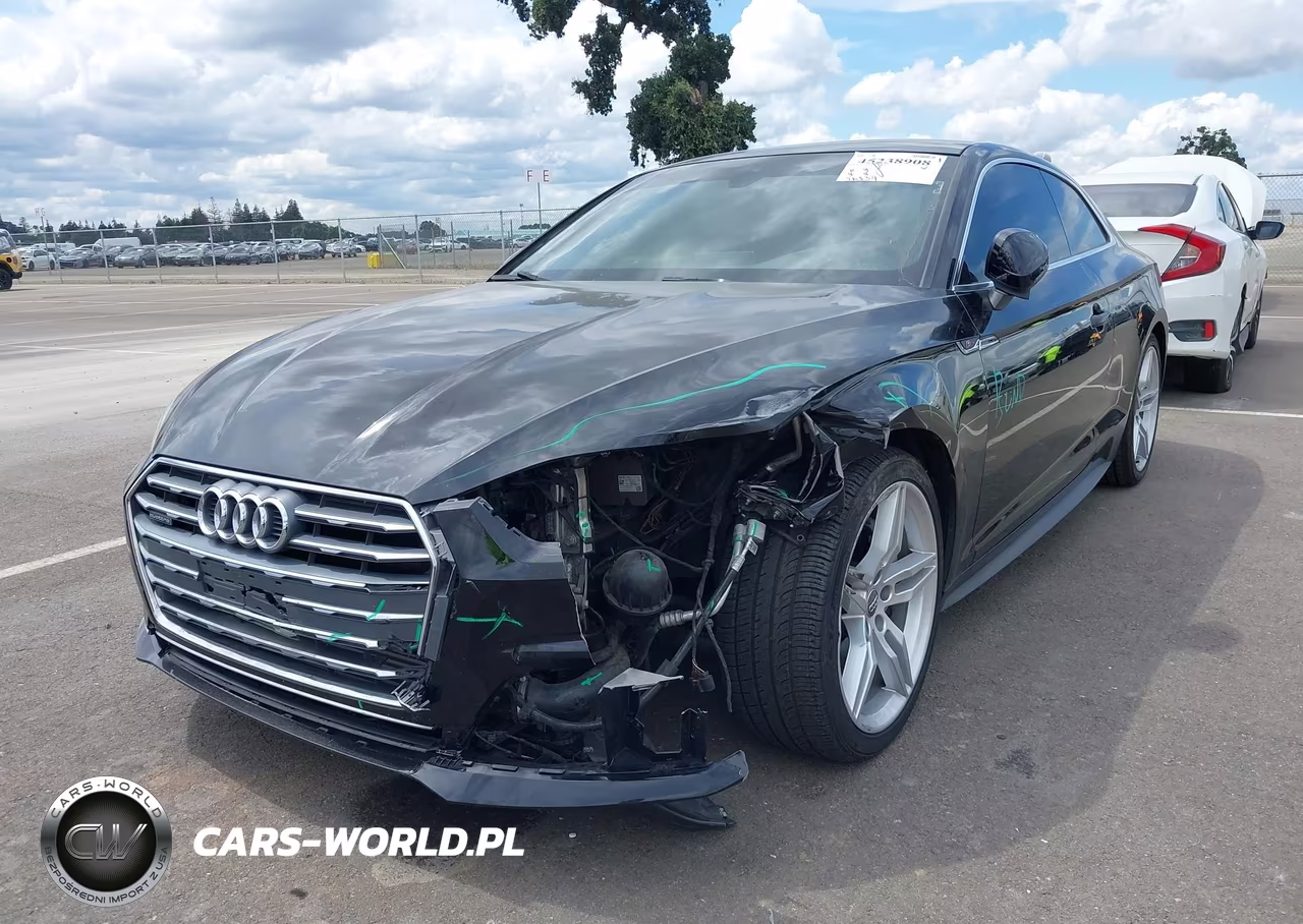 2018 Audi A5 2.0T Premium VIN:WAUTNAF57JA101858 - 2