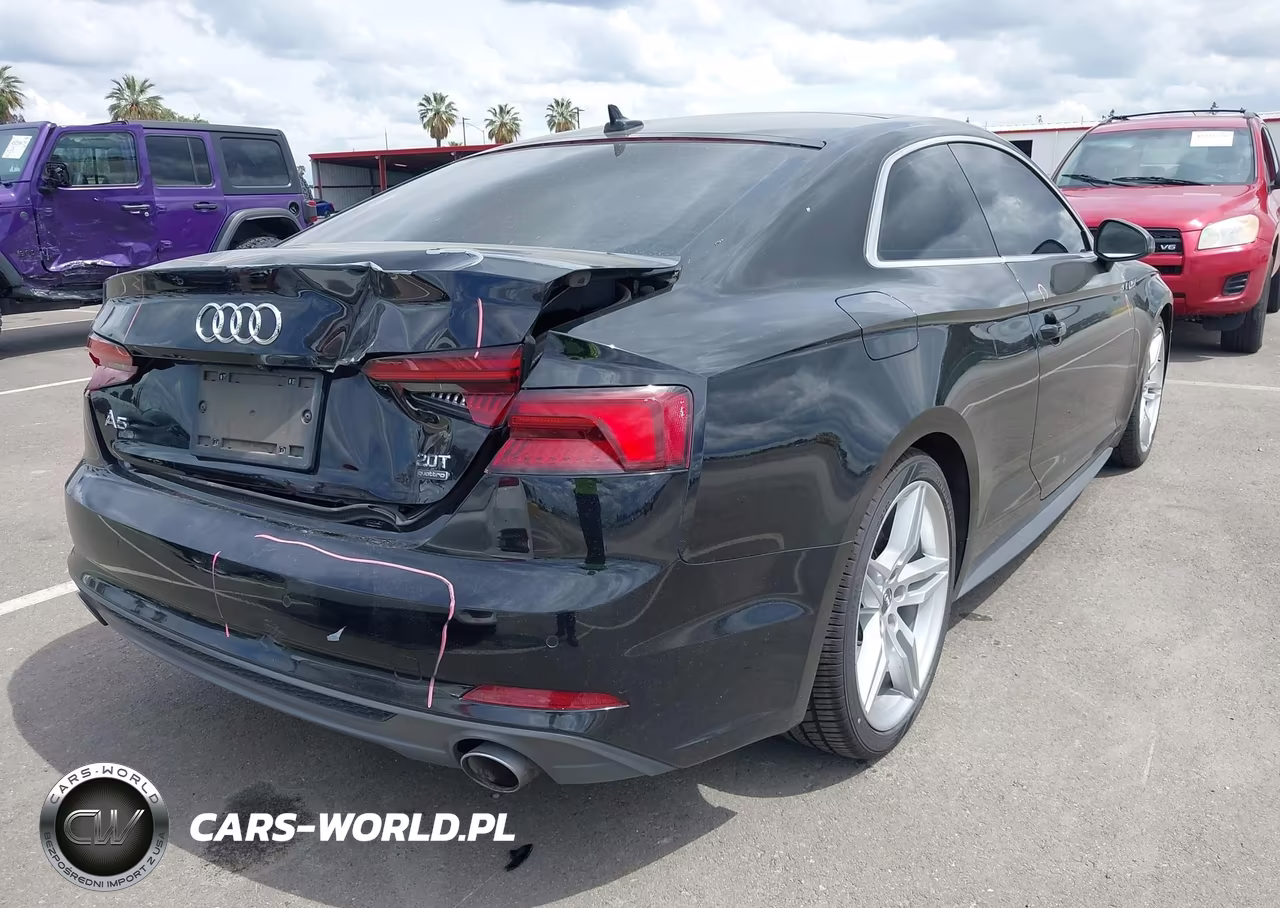 2018 Audi A5 2.0T Premium VIN:WAUTNAF57JA101858 - 4