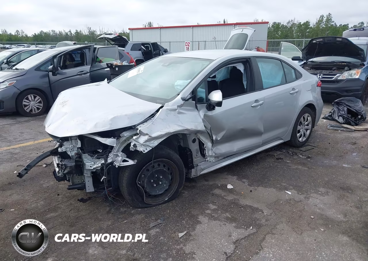 2022 Toyota Corolla Le VIN:5YFEPMAE7NP352153 - 2