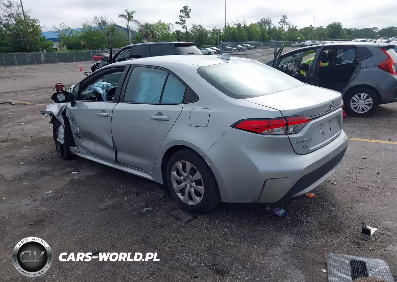 2022 Toyota Corolla Le VIN:5YFEPMAE7NP352153 - 3