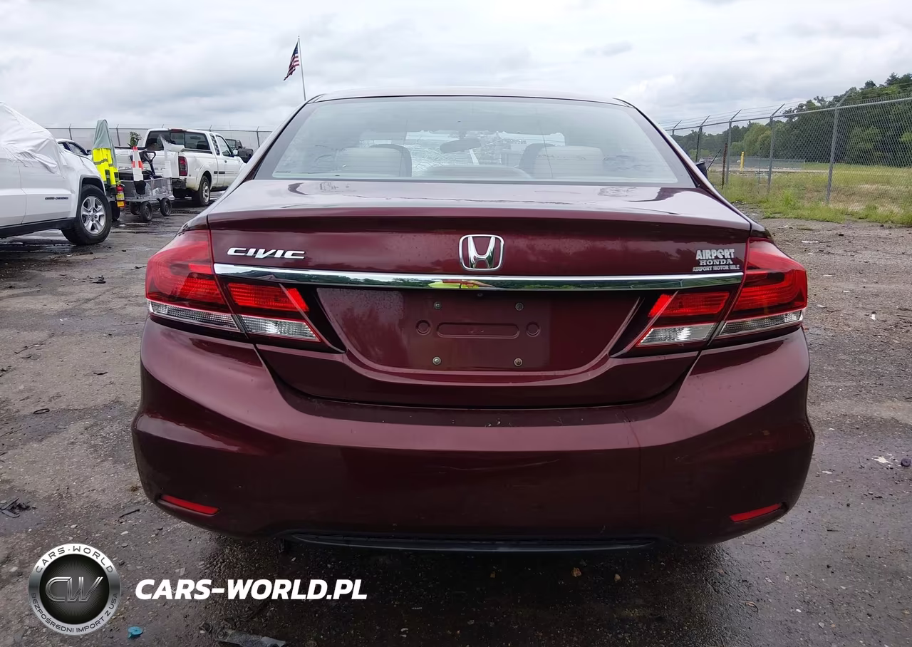 2014 Honda Civic Lx VIN:19XFB2F56EE052542 - 17