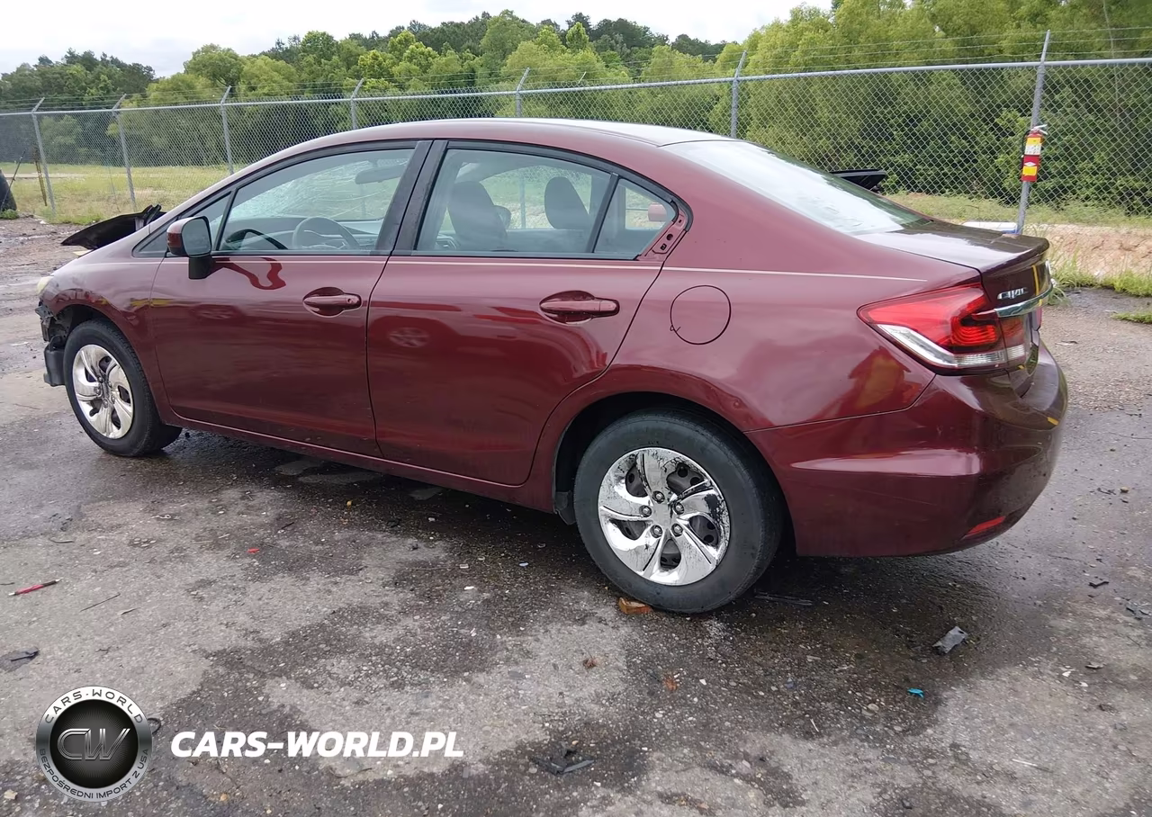 2014 Honda Civic Lx VIN:19XFB2F56EE052542 - 3