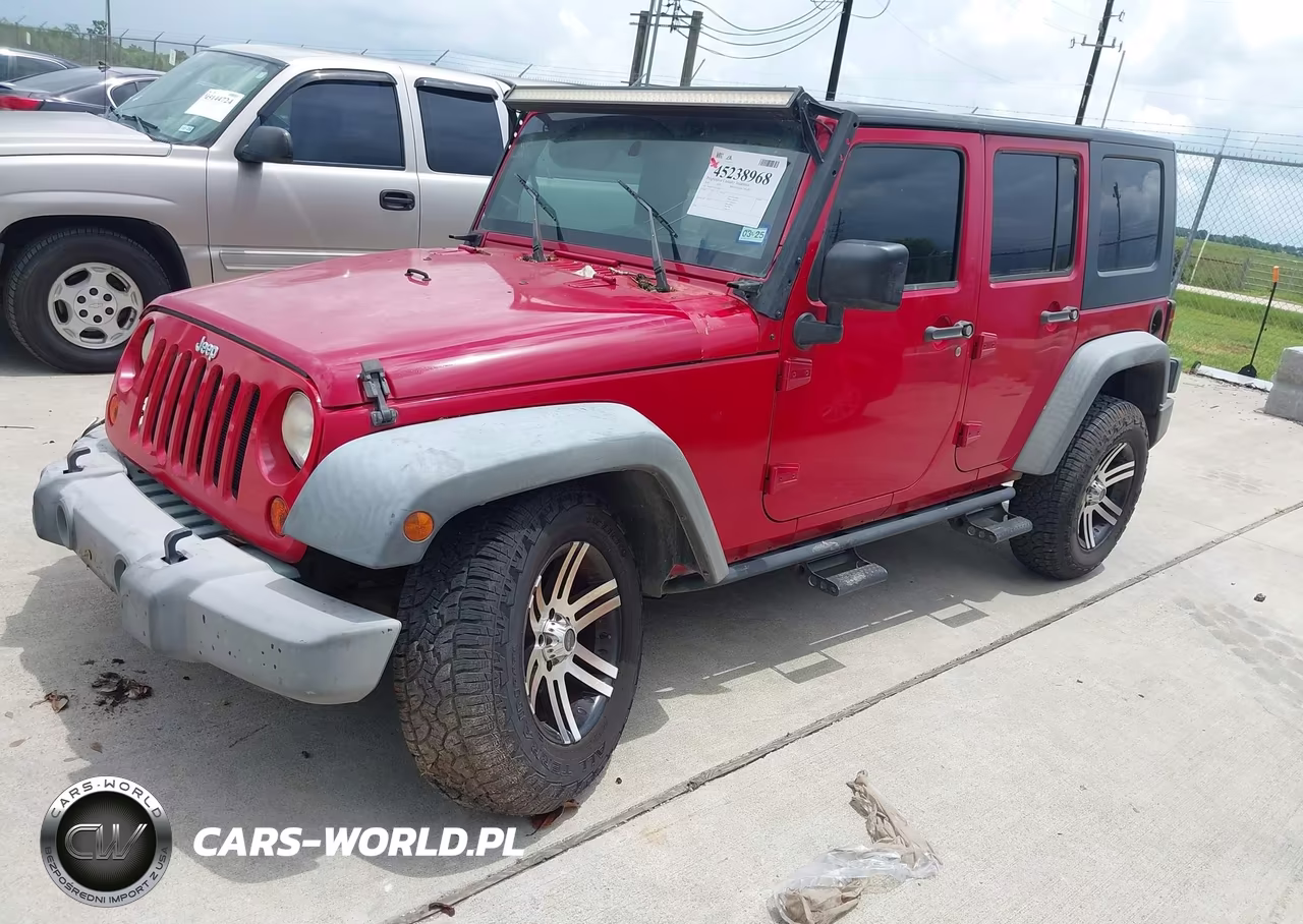 2010 Jeep Wrangler Unlimited Sport VIN:1J4BB3H12AL145567 - 2