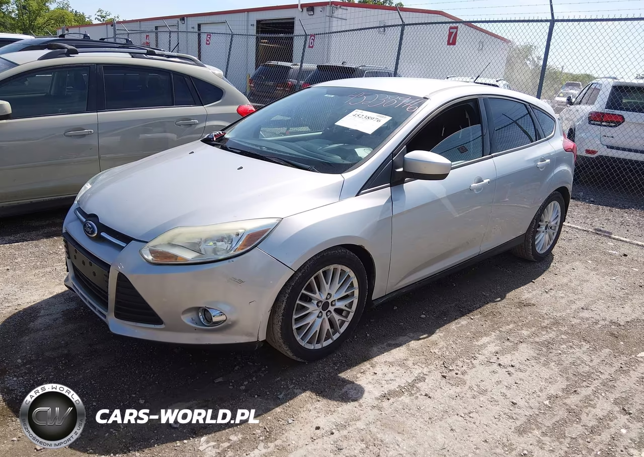 2012 Ford Focus Se VIN:1FAHP3K26CL328921 - 2