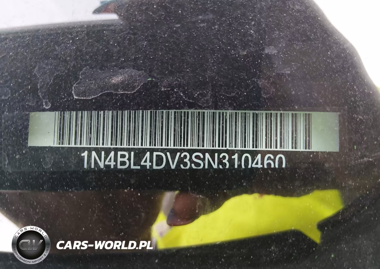 2025 Nissan Altima Sv Fwd VIN:1N4BL4DV3SN310460 - 9