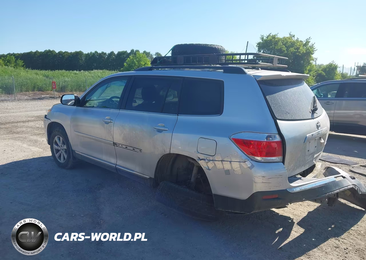 2011 Toyota Highlander Se V6 VIN:5TDBK3EH2BS057254 - 3