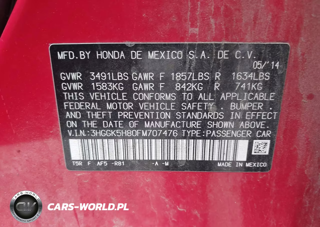 2015 Honda Fit Ex-Ex-L VIN:3HGGK5H80FM707476 - 9