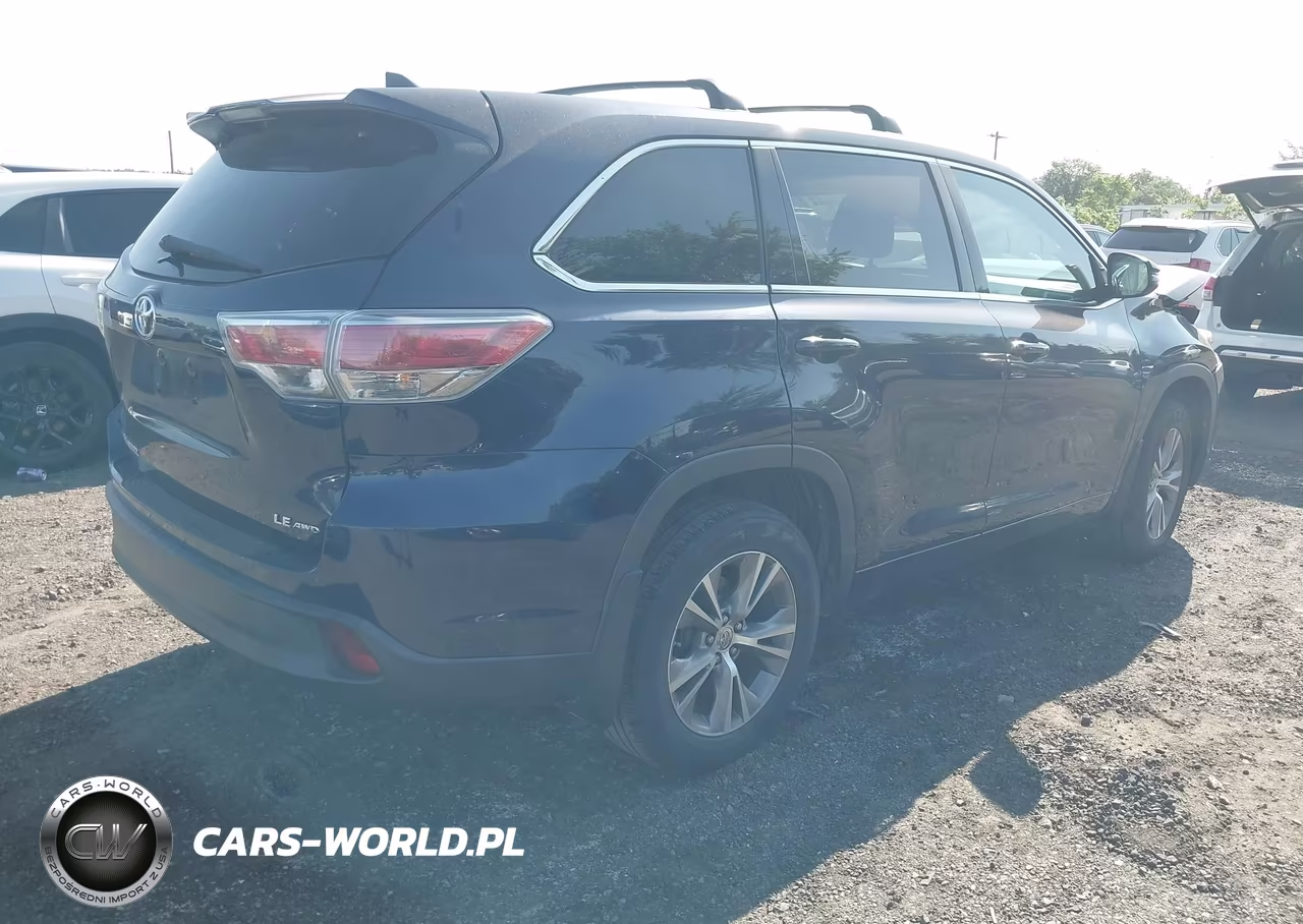 2014 Toyota Highlander Le Plus V6 VIN:5TDBKRFH8ES023194 - 4