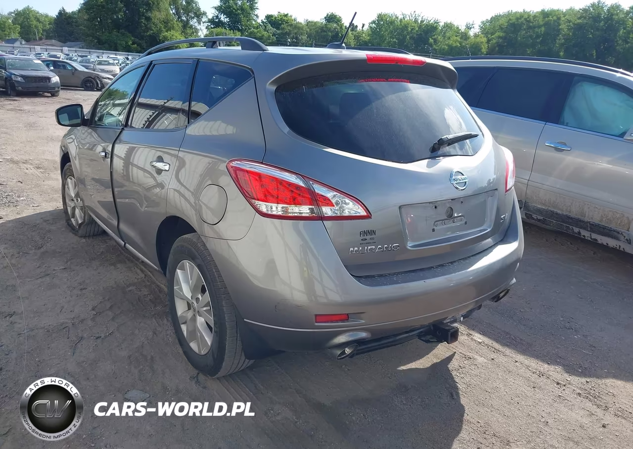 2012 Nissan Murano Sv VIN:JN8AZ1MU2CW102421 - 3