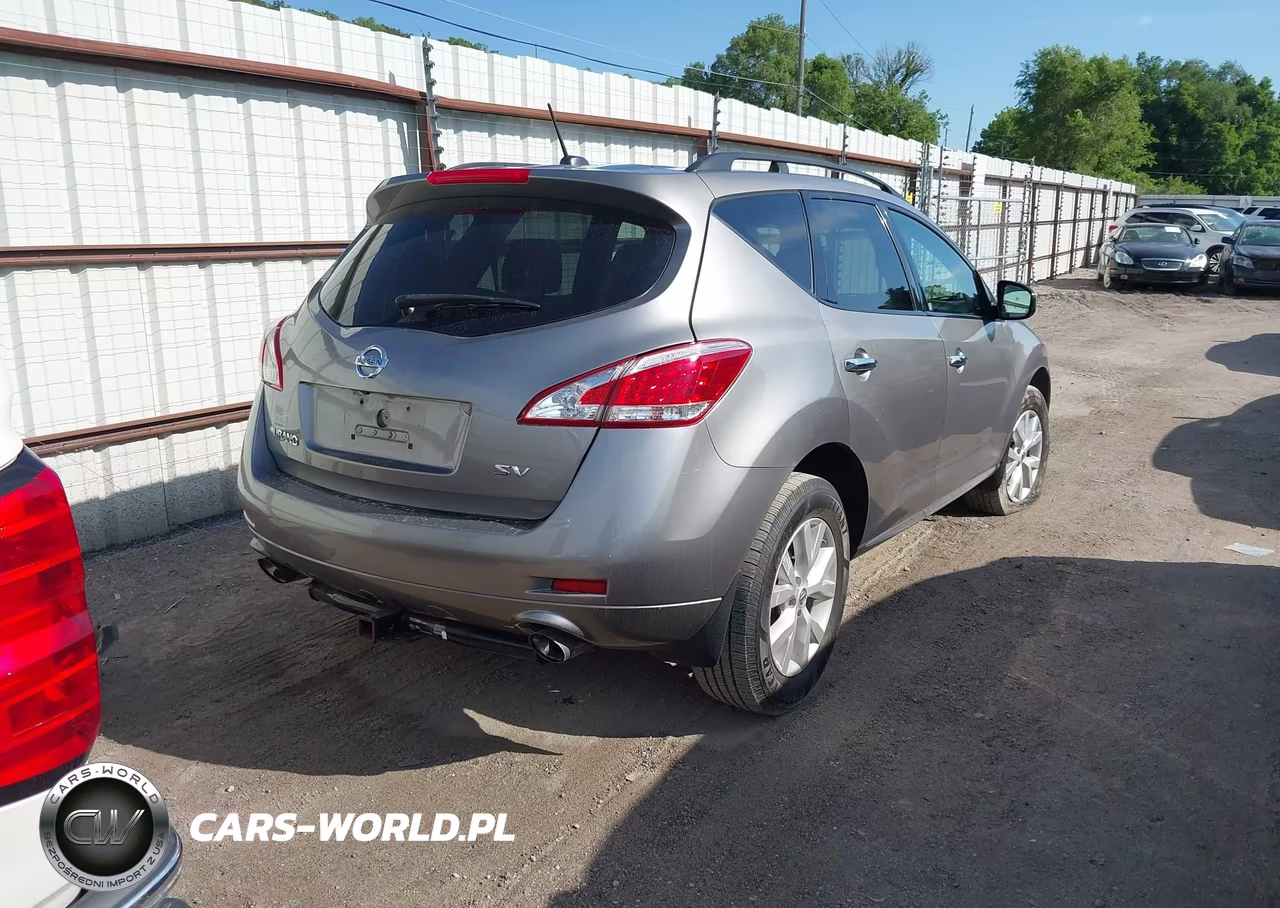 2012 Nissan Murano Sv VIN:JN8AZ1MU2CW102421 - 4