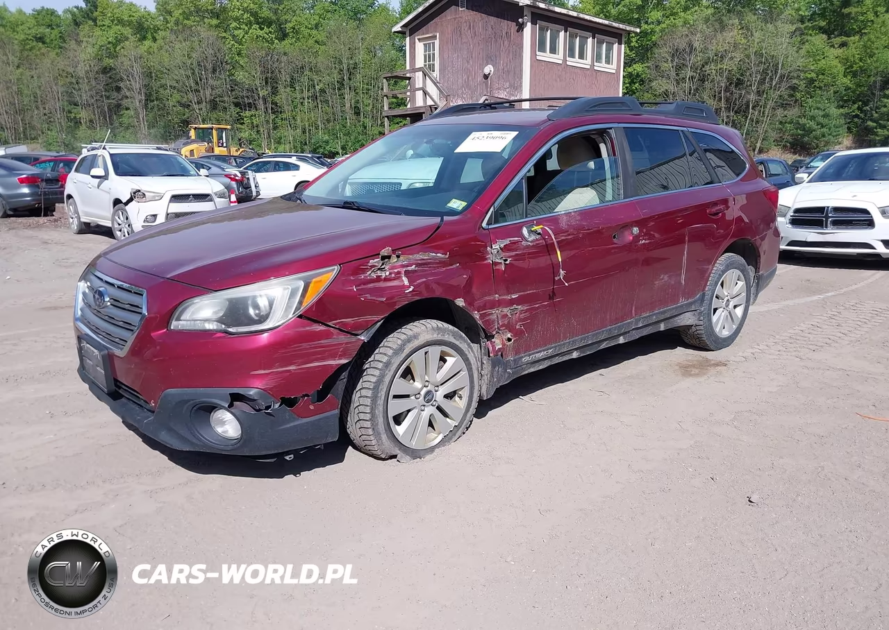 2017 Subaru Outback 2.5I Premium VIN:4S4BSACC6H3308049 - 2