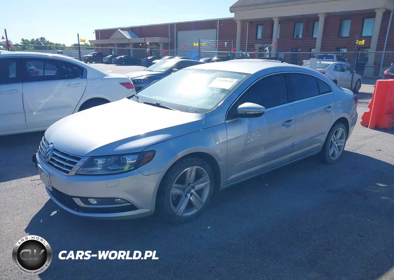 2014 Volkswagen Cc 2.0T Sport VIN:WVWBN7AN5EE540192 - 2