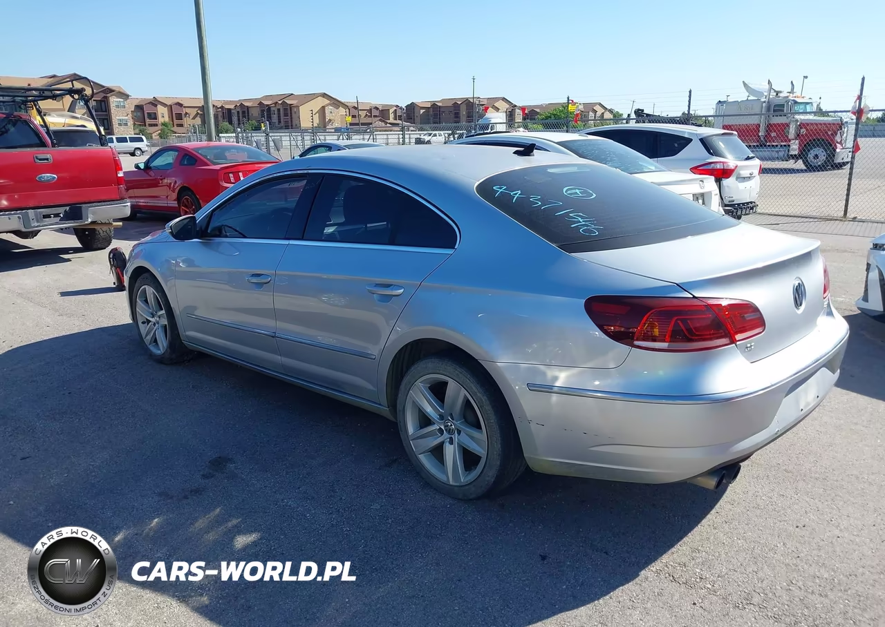 2014 Volkswagen Cc 2.0T Sport VIN:WVWBN7AN5EE540192 - 3