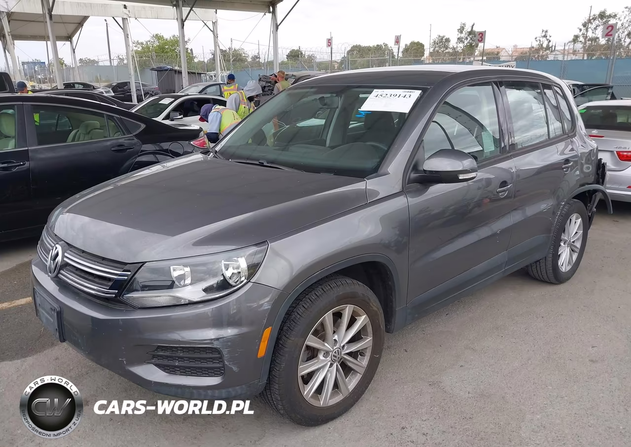 2017 Volkswagen Tiguan 2.0T-2.0T S VIN:WVGAV7AX4HK044363 - 2