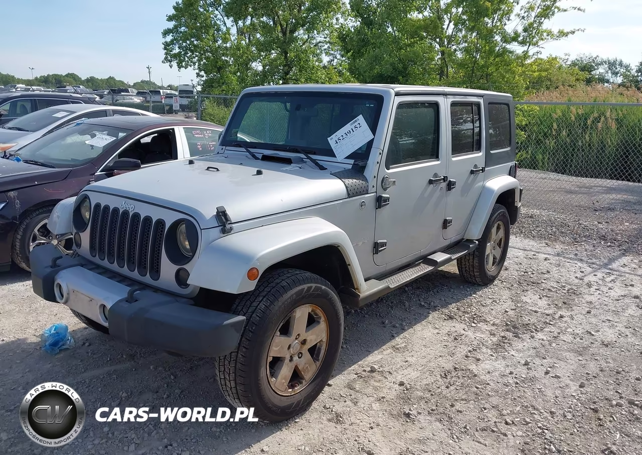 2008 Jeep Wrangler Unlimited Sahara VIN:1J4GA59108L619237 - 2