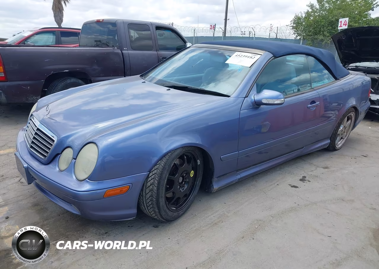 2002 Mercedes-Benz Clk 430 VIN:WDBLK70G82T121078 - 2