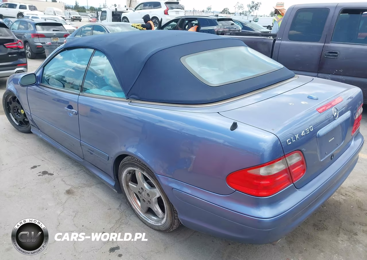 2002 Mercedes-Benz Clk 430 VIN:WDBLK70G82T121078 - 3