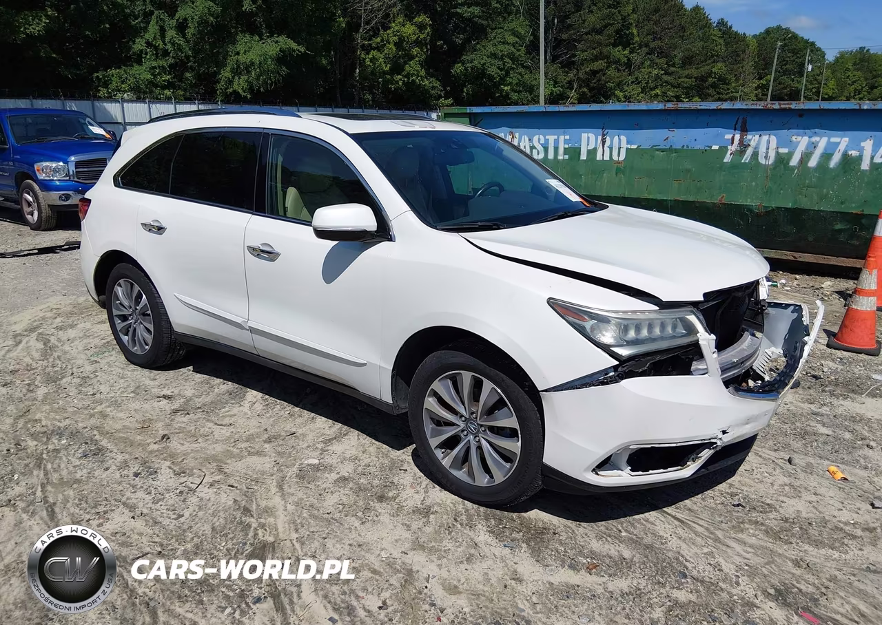2015 Acura Mdx Technology Package