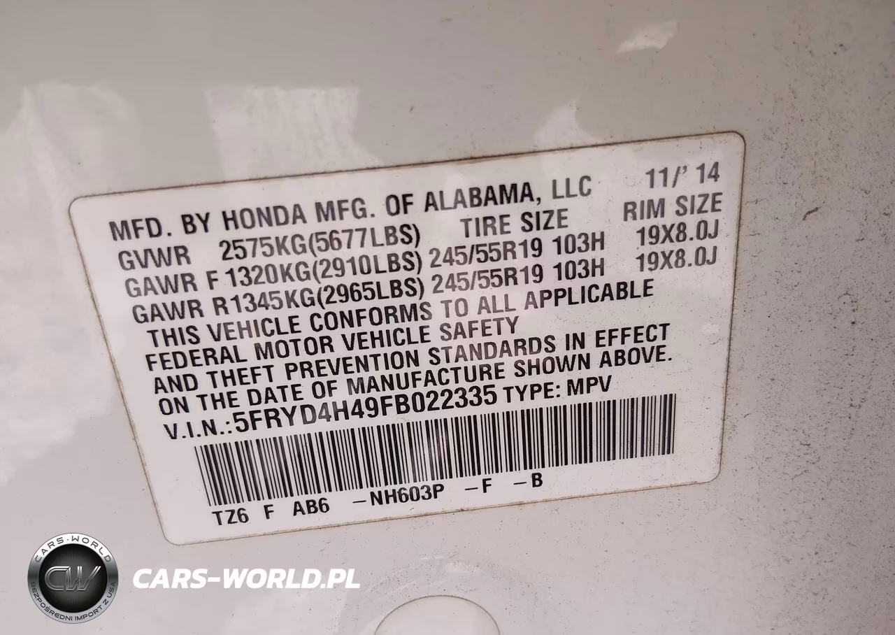 2015 Acura Mdx Technology Package VIN:5FRYD4H49FB022335 - 9