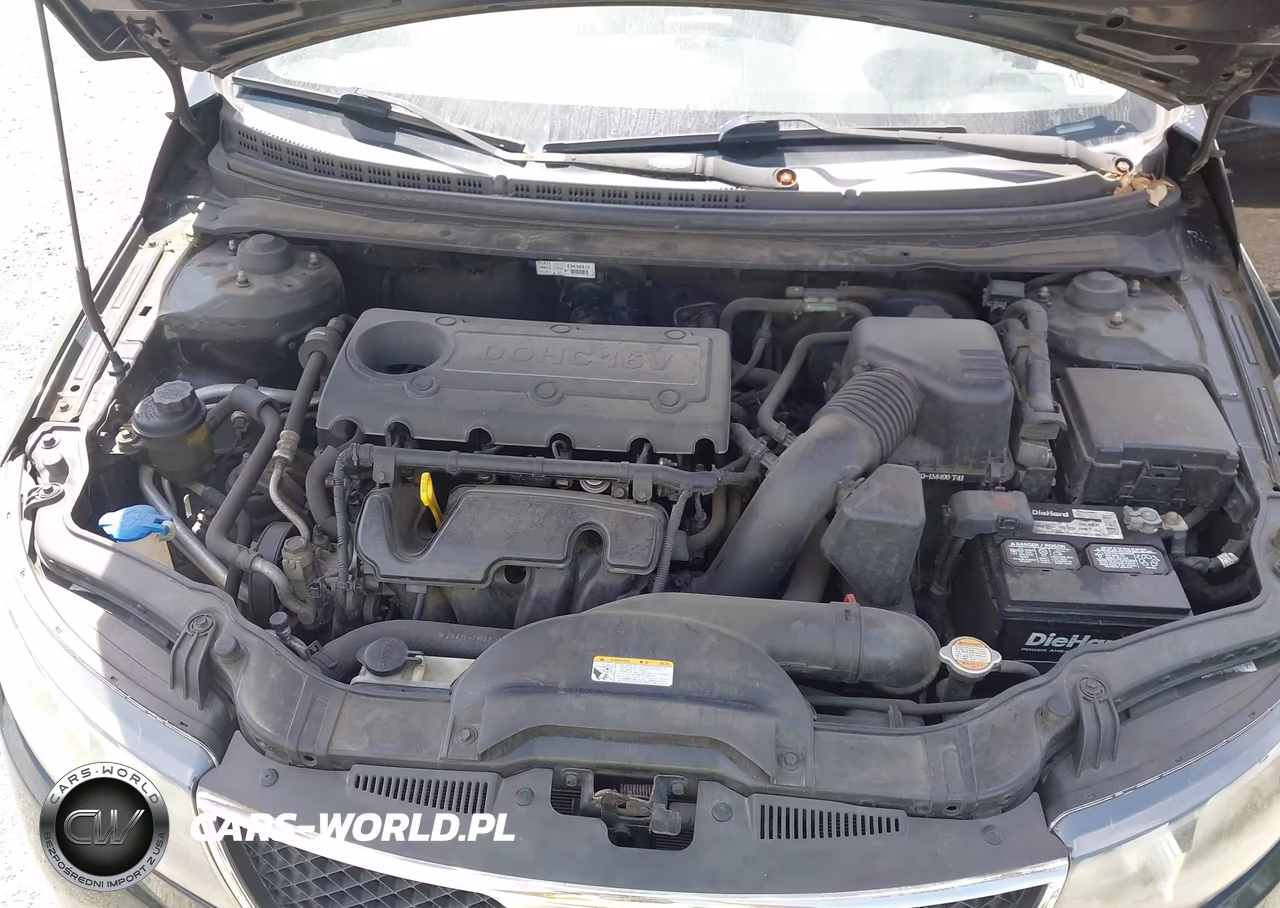 2010 Kia Forte Ex VIN:KNAFU4A28A5851471 - 10