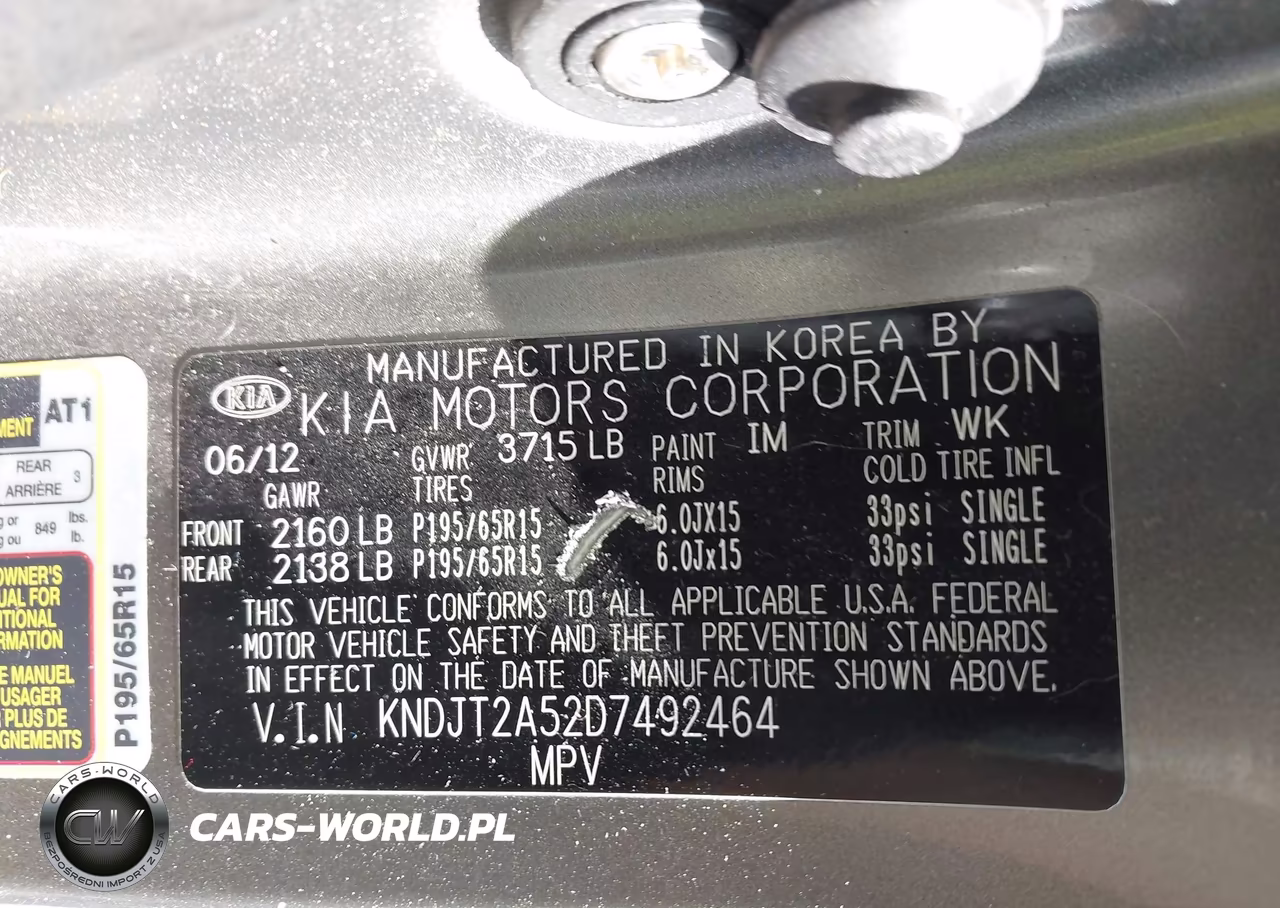 2013 Kia Soul VIN:KNDJT2A52D7492464 - 9