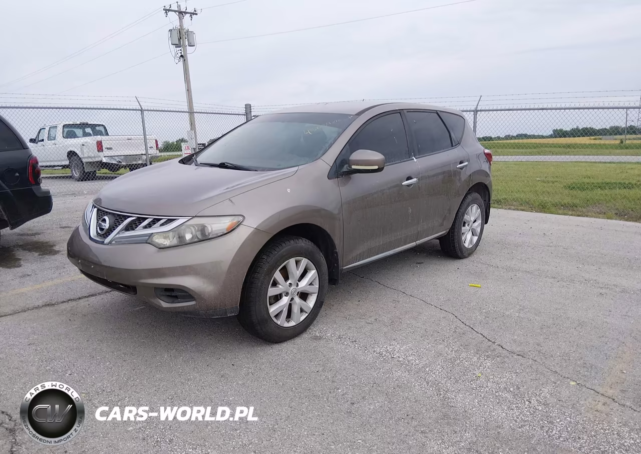 2012 Nissan Murano S VIN:JN8AZ1MU5CW112280 - 2