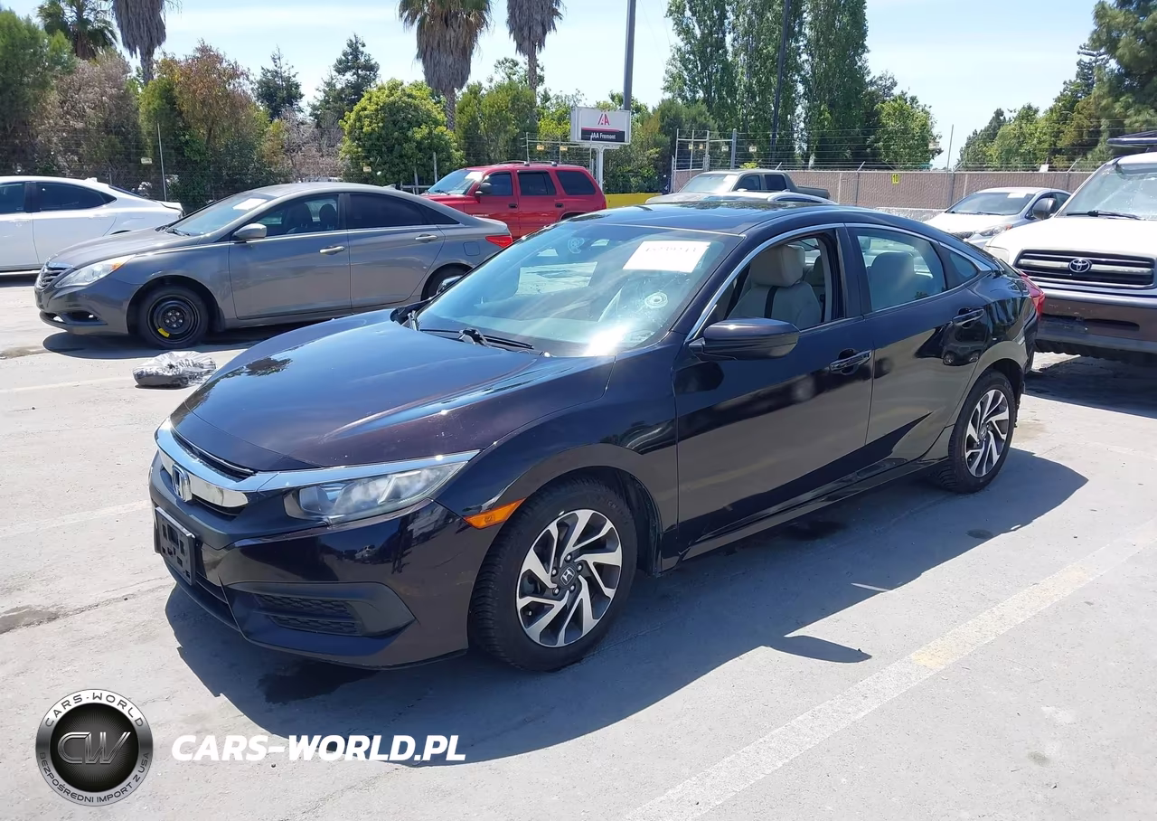 2016 Honda Civic Ex VIN:19XFC2F78GE228945 - 2