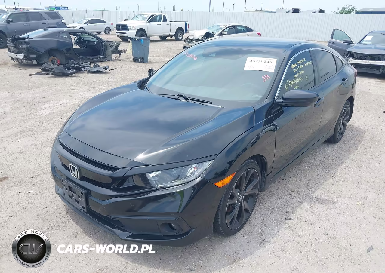 2019 Honda Civic Sport VIN:19XFC2F84KE012690 - 2