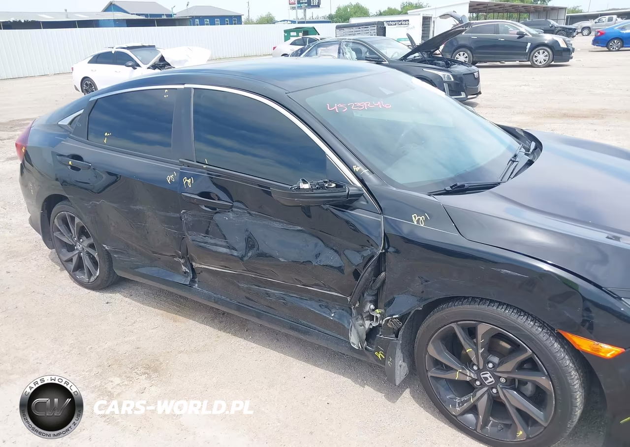 2019 Honda Civic Sport VIN:19XFC2F84KE012690 - 6