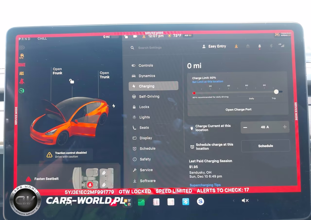 2021 Tesla Model 3 Performance Dual Motor All-Wheel Drive VIN:5YJ3E1EC2MF991779 - 18