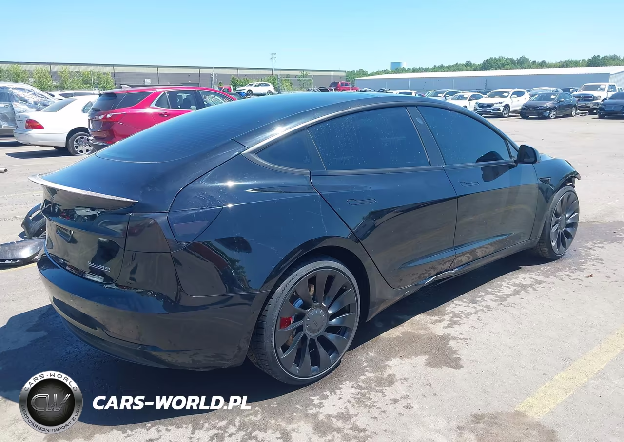 2021 Tesla Model 3 Performance Dual Motor All-Wheel Drive VIN:5YJ3E1EC2MF991779 - 4