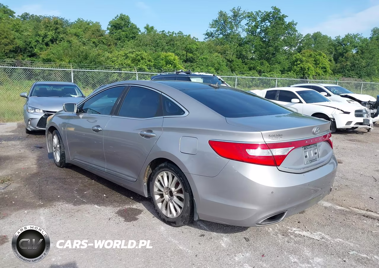 2012 Hyundai Azera VIN:KMHFH4JG9CA143223 - 3