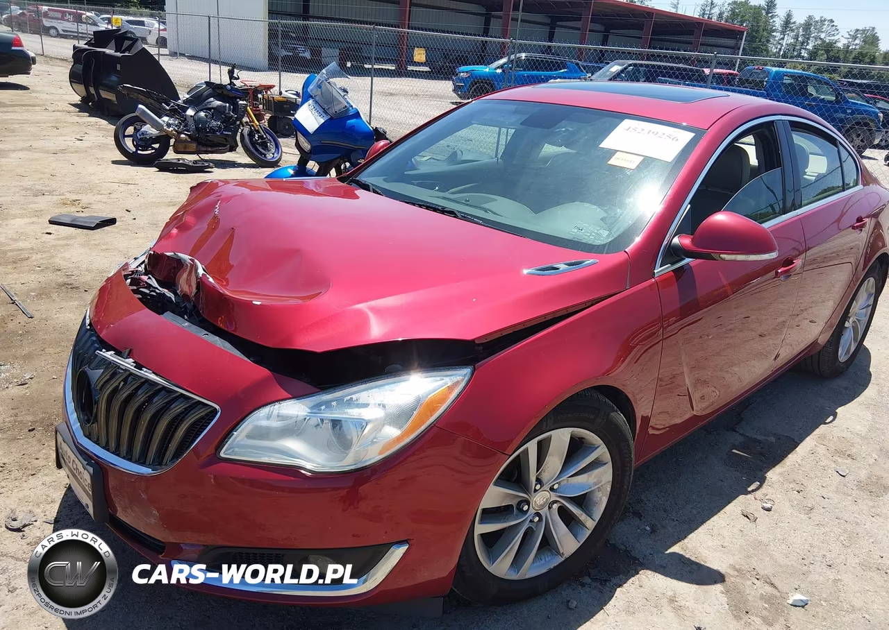 2015 Buick Regal Turbo VIN:2G4GK5EX7F9126507 - 2