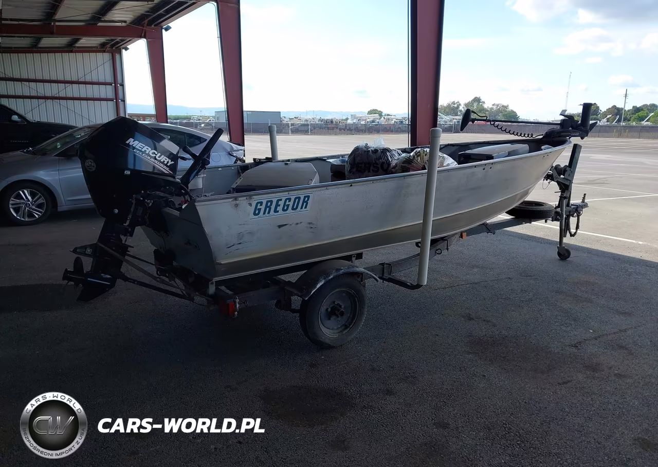1968 Gregor 14 Boat On Trailer VIN:171677 - 4