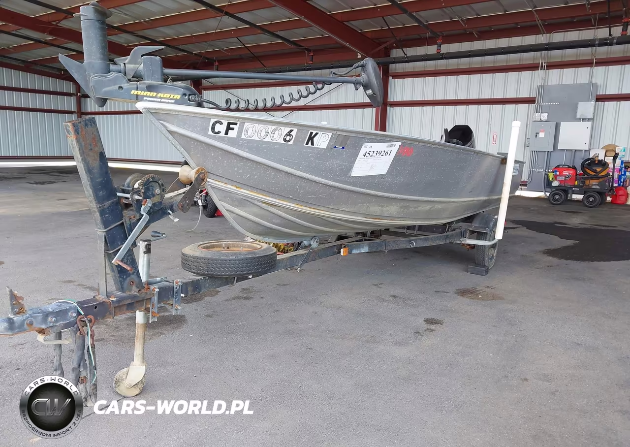 1968 Gregor 14 Boat On Trailer VIN:171677 - 6
