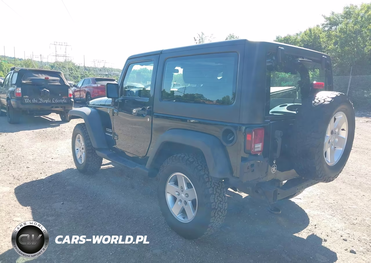 2012 Jeep Wrangler Sport VIN:1C4AJWAG2CL168774 - 3