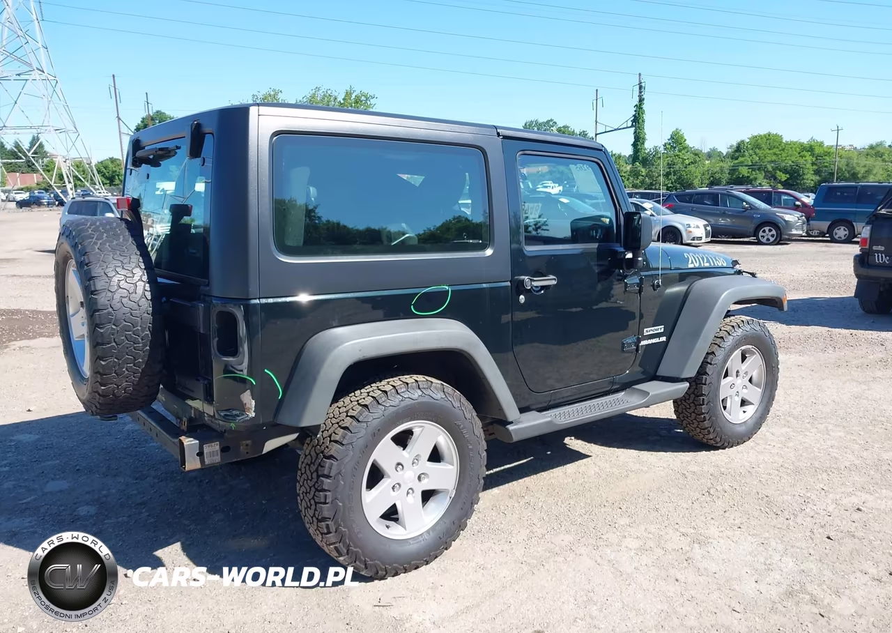2012 Jeep Wrangler Sport VIN:1C4AJWAG2CL168774 - 4