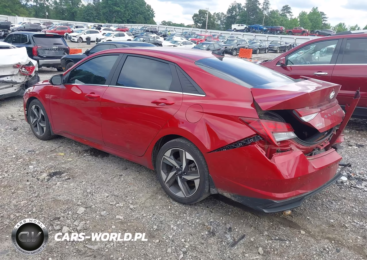 2023 Hyundai Elantra Hybrid Limited VIN:KMHLN4AJ4PU056583 - 3