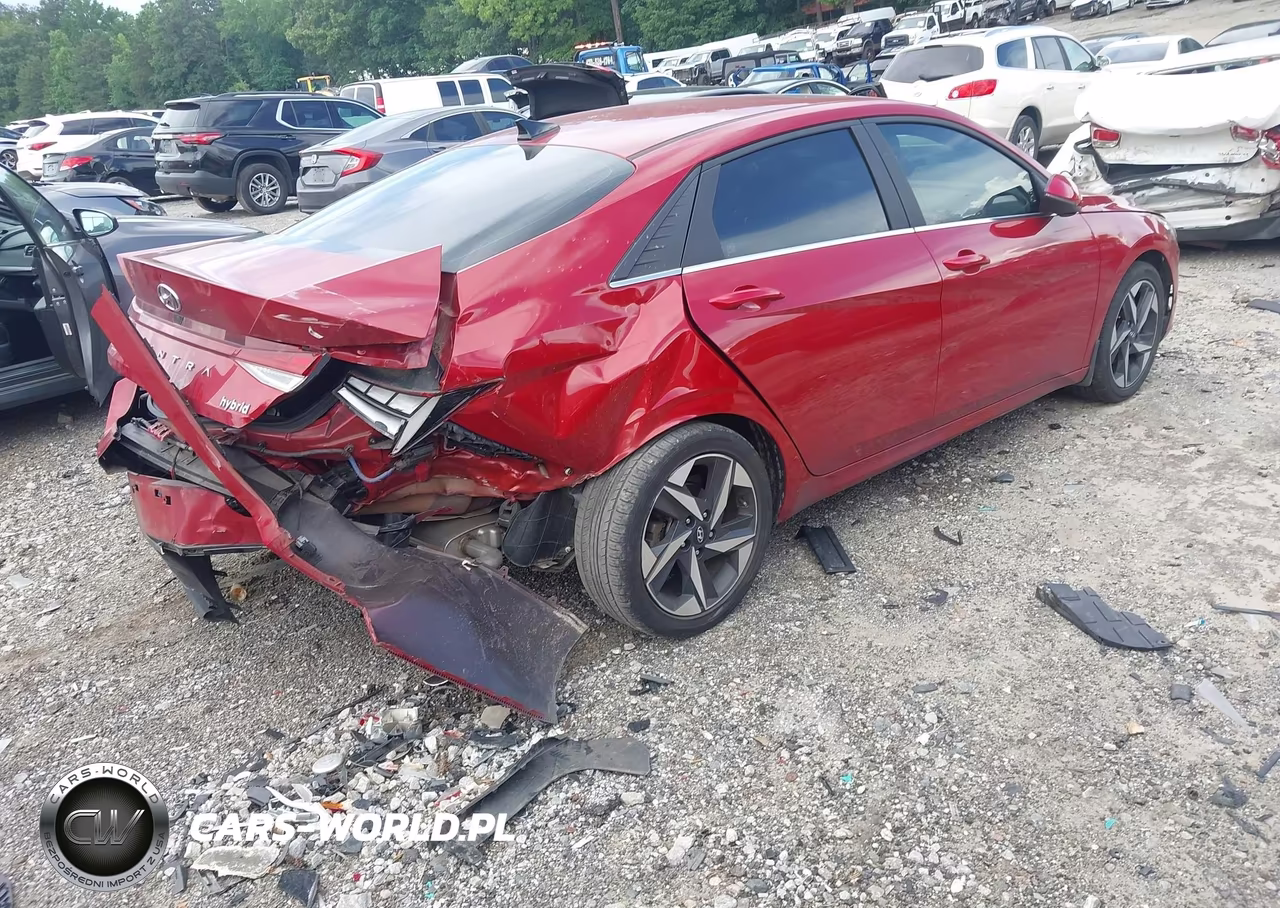 2023 Hyundai Elantra Hybrid Limited VIN:KMHLN4AJ4PU056583 - 4