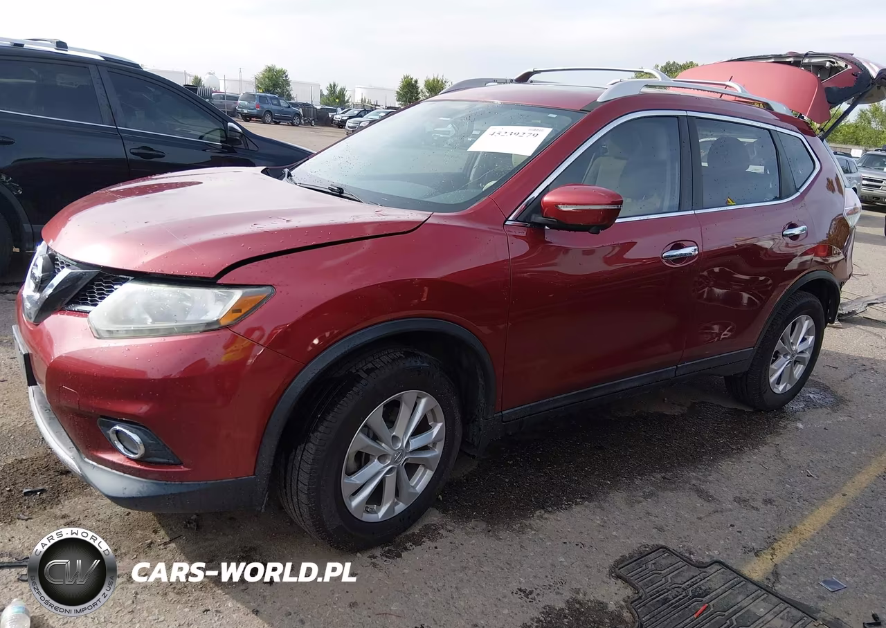 2015 Nissan Rogue Sv VIN:5N1AT2MV5FC762885 - 2