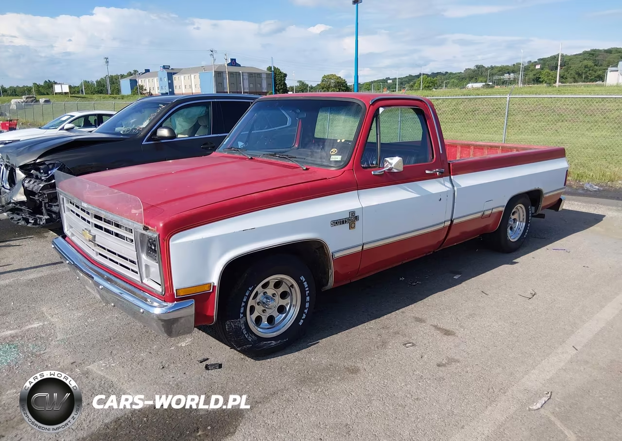 1986 Chevrolet C10 VIN:1GCDC14H7GS162429 - 2