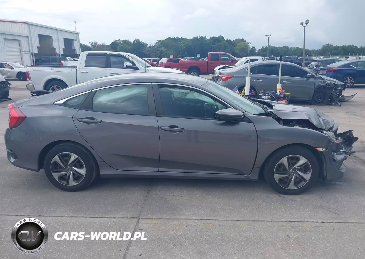 2020 Honda Civic Lx VIN:19XFC2F63LE005584 - 13