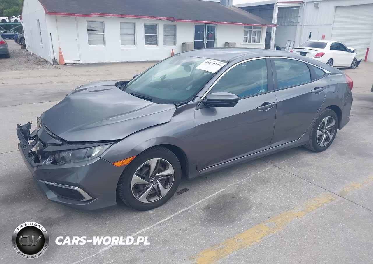 2020 Honda Civic Lx VIN:19XFC2F63LE005584 - 2