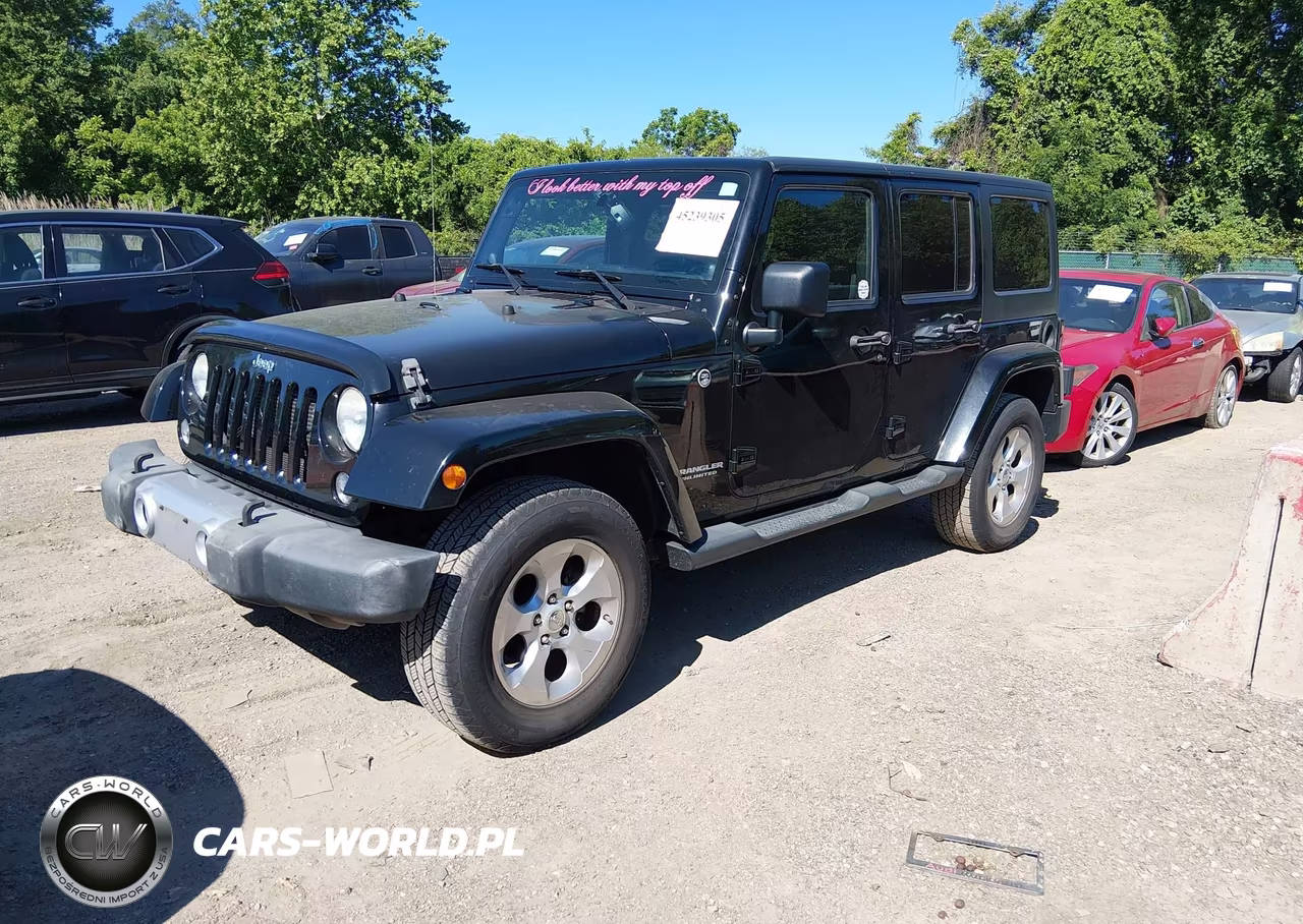 2014 Jeep Wrangler Unlimited Sahara VIN:1C4HJWEG1EL261989 - 2